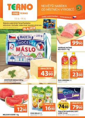 akční leták COOP 13.6.2018-19.6.2018