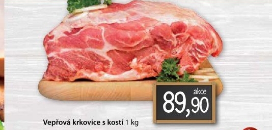 Vepřová krkovice s kostí