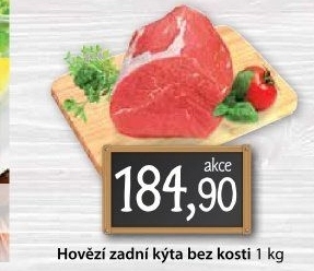 Hovězí kýta zadní bez kosti