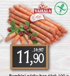 Párečky bez éček Bambini Váhala