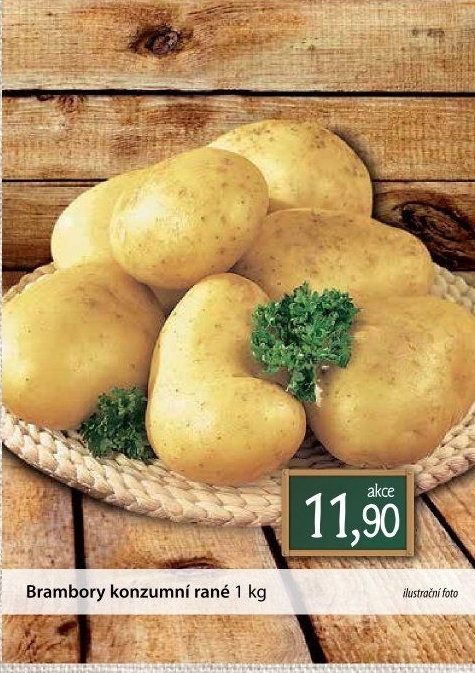 Brambory konzumní rané
