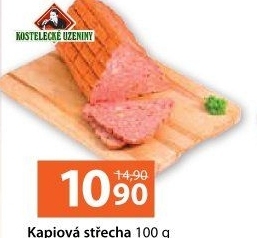 Střecha kapiová Kostelecké uzeniny