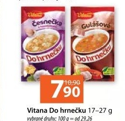 Instantní polévka do hrnečku Vitana