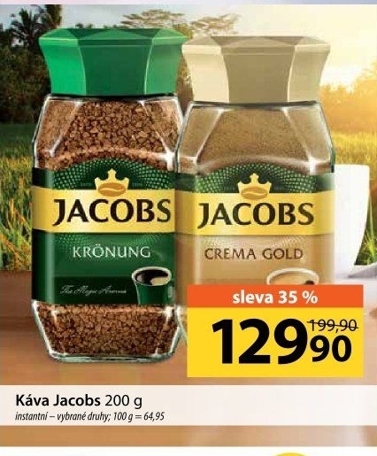 Instantní kávy Jacobs