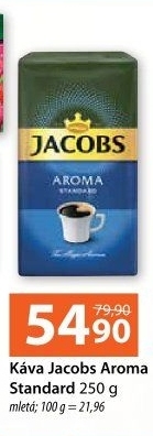 Mletá káva Jacobs Aroma Standard