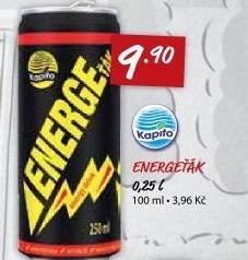 Energetický nápoj Energeťák Kapíto