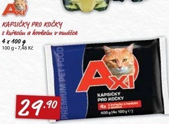 Kapsičky pro psy Axi