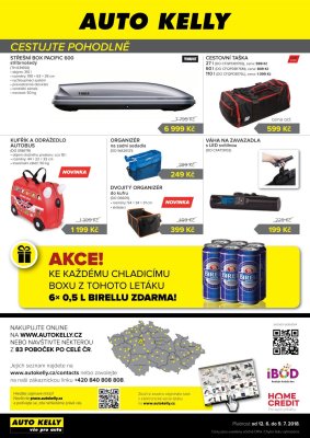 akční leták Auto Kelly 12.6.2018-9.7.2018