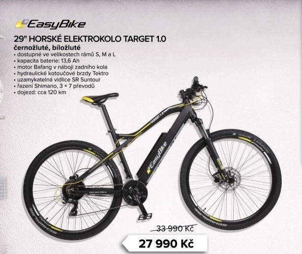 Horské elektrokolo EasyBike Target
