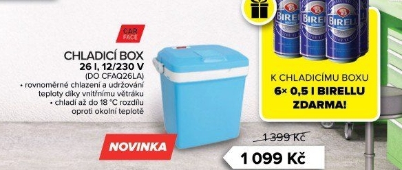Autochladnička Carface