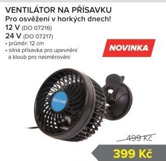 Ventilátor do auta Mitchell