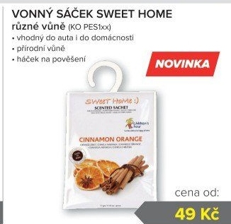 Osvěžovač vzduchu sáček vonný Sweet Home