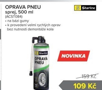 Sprej Oprava pneu Starline