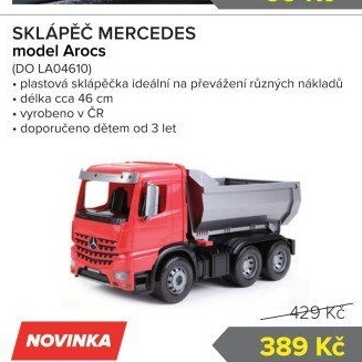 Dětské nákladní auto
