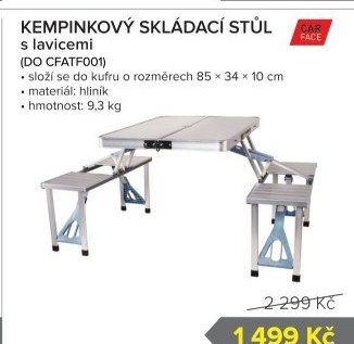 Kempingový set Carface