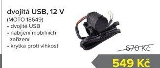 Zásuvka do auta USB Vicma