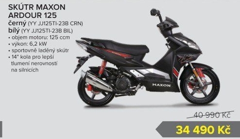 Skútr Maxon Ardour 125