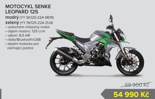 Motocykl Senke Leopard 125