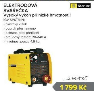 Elektrodová svářečka Starline