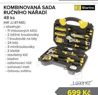 Sada ručního nářadí Starline