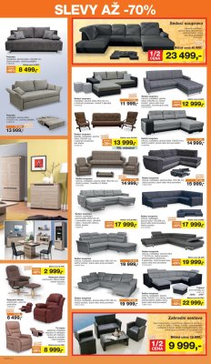 akční leták Sconto nábytek 13.6.2018-10.7.2018
