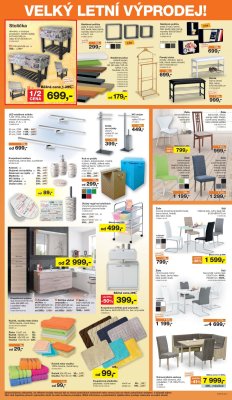 akční leták Sconto nábytek 13.6.2018-10.7.2018