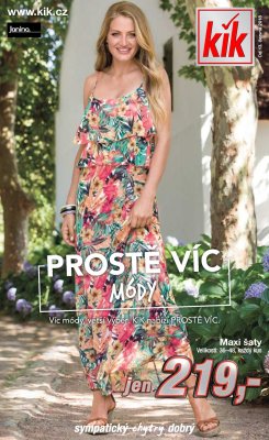 akční leták Kik textil 13.6.2018-19.6.2018