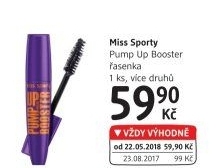 Řasenka Pump Up Booster Miss Sporty
