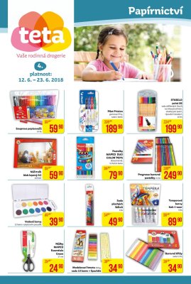 akční leták Teta drogerie 12.6.2018-23.6.2018