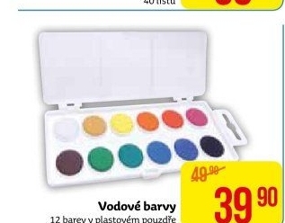 Vodové barvy