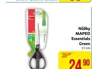 Nůžky Essentials Green Maped