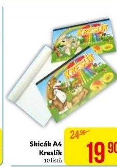 Skicák A4