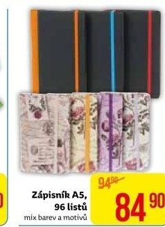 Zápisník A5