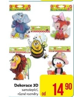 Samolepicí dekorace