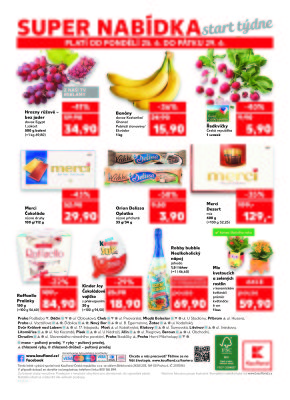 akční leták Kaufland 21.6.2018-27.6.2018