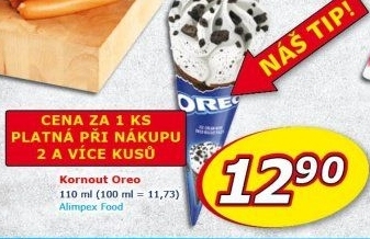 Nanuk kornout Oreo