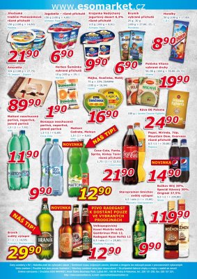 akční leták ESO MARKET 20.6.2018-1.7.2018