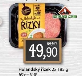 Řízky holandské Snadné vaření Kostelecké uzeniny
