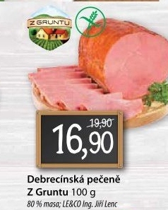 Pečeně debrecínská Z Gruntu