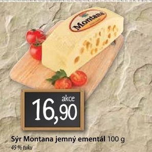 Sýr Ementál jemný Montana