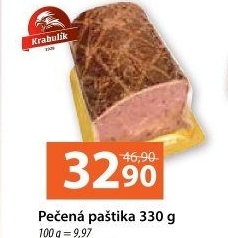 Paštika pečená Krahulík