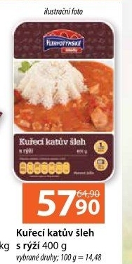 Katův šleh z kuřecího masa s rýží Vltavotýnské lahůdky