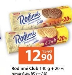 Sušenky Rodinné Club Sedita