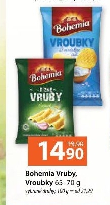 Chipsy Řízné vruby Bohemia Chips