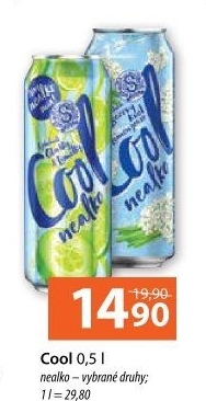 Nealkoholické pivo ochucené Staropramen Cool
