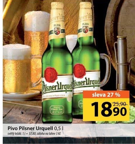 Pivo Pilsner Urquell