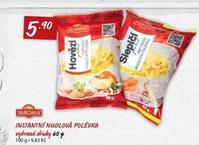 Instantní nudlová polévka Varoma