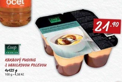 Dezert pudink Coop Premium