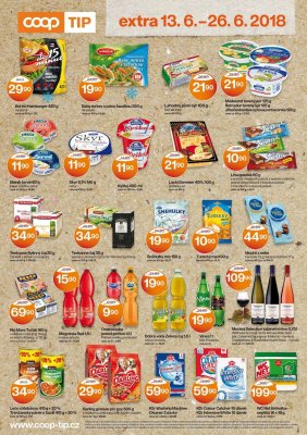 akční leták COOP 13.6.2018-26.6.2018