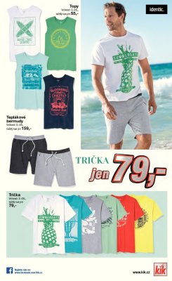 akční leták Kik textil 20.6.2018-15.7.2018